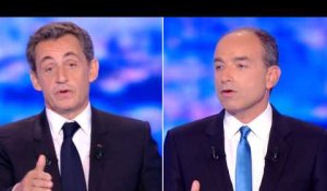 Entre Jean-François Copé et Nicolas Sarkozy, il y avait de l'électricité dans l'air au débat de la primaire de la droite