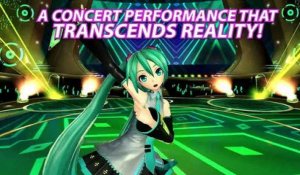 Hatsune Miku : VR Future Live - Bande-annonce de lancement