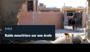 Syrie : au moins 26 morts dans des raids ayant touché une école