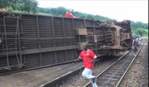 Cameroun: 53 morts dans le déraillement d'un train de voyageurs