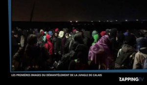 Démantèlement de la "jungle" de Calais : Les migrants commencent à évacuer (Vidéo)