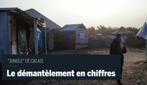 « Jungle » de Calais : le démantèlement en chiffres
