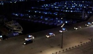 Marseille : nouveau rassemblement de policiers sur le Vieux-Port