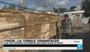 "Jungle" de Calais : que vont devenir les mineurs qui vivaient dans le camp?