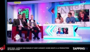 Secret Story : Aurélie Van Daelen n'a jamais été en couple avec Geof, elle avoue avoir menti à la production (Vidéo)