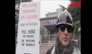 Rennes. nouvelle manifestation des policiers en colère ce mercredi 26 octobre