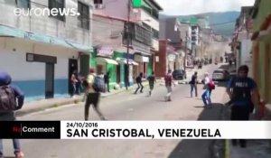 Venezuela : manif et bataille de rue contre Maduro