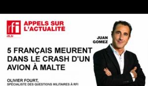5 Français meurent dans le crash d'un avion à Malte