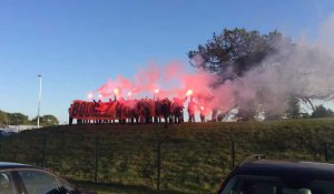 Les supporters s'invitent à l'entraînement