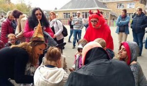 Walcourt: le Réveil Duroy à l'école autonome pour Halloween