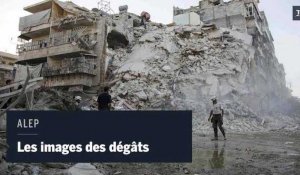 De nouvelles images montrent les dégâts des derniers raids aériens à Alep