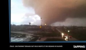 Italie : Une immense tornade fait deux morts et des dizaines de blessés