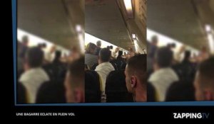 Une violente bagarre éclate en plein vol, l'avion est obligé d'atterrir (Vidéo)