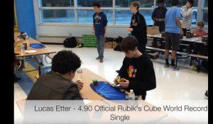 Rubik's cube : Record battu par un Américain de 14 ans !