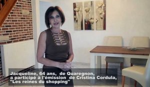 Quaregnon : Jacqueline a participé à l'émission de Cristina Cordula, 'Les reines du shopping'