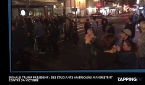 Donald Trump Président : Les étudiants américains protestent (Vidéo)