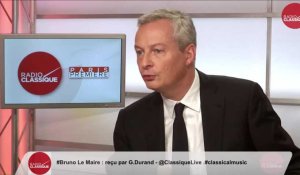 "Je porte encore plus fort ce matin ma volonté de renouvellement total de la classe politique" Bruno Le Maire (09/11/16)