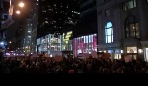 Après la victoire de Trump, des manifestations éclatent aux Etats-Unis