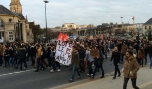 Loi travail : manifestation à Caen