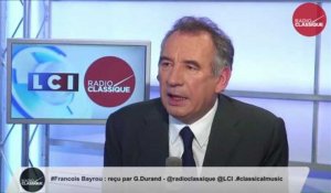 François Bayrou,  "Lutte contre le terrorisme : « La grande question est l'échange de renseignements »"