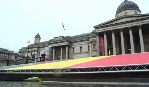 Londres rend hommage aux victimes des attentats de Bruxelles