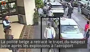 Attentats de Bruxelles : images inédites de « l'homme au chapeau », le suspect n°1