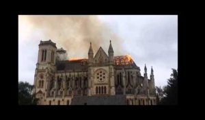 Saint-Donatien en feu à Nantes