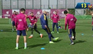 Zap Foot du 7 avril: Le toro ludique des joueurs du Barça, entraînement spécial coordination à Arsenal etc.