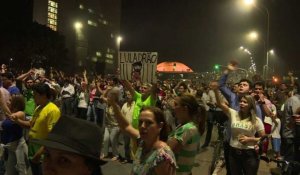 Des milliers de manifestants contre Dilma et Lula