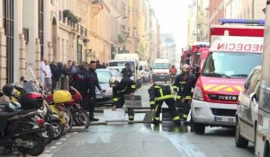 Explosion due au gaz dans un immeuble à Paris, 6 blessés légers