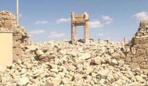 Les ruines de Palmyre, après l'occupation de l'EI