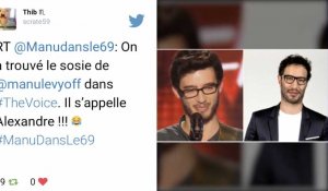 ZAP Tweets : Le sosie de Manu Lévy dans The Voice !