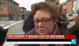 Attentats à Bruxelles : des témoins racontent les explosions "des morts, c'est sûr"