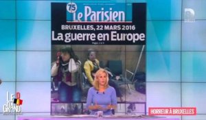 Attentats à Bruxelles : le coup de gueule de Laurence Ferrari contre la Une du Parisien