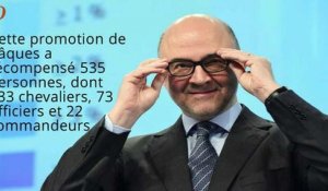 Oui, Pierre Moscovici a bien reçu la Légion d'honneur...