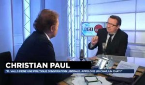 Christian Paul : "Nicolas Sarkozy aurait été dans la réalité en appelant son parti la Droite Républicaine"