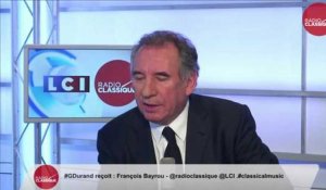 François Bayrou: "Si Alain Juppé est choisi, je le soutiendrai."