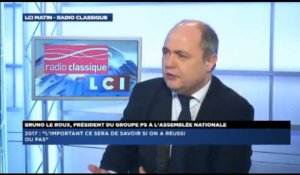 Bruno Le Roux:"Le Ministre de la Défense est en discussion pour que nous soyons soutenus par d'autres forces armées en Centrafrique"