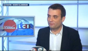 Florian Philippot : "C'est à Jean-Marie Le Pen de voir s'il est toujours à l'aise avec la ligne du Front National"