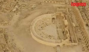 Syrie: un drone filme Palmyre après sa libération