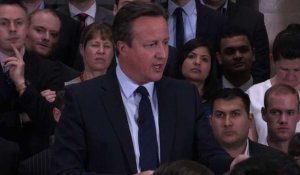 GB: sous pression des "Panama Papers", David Cameron se défend