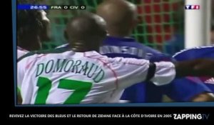 France-Côte d'Ivoire : Revivez la victoire des Bleus et le retour de Zinédine Zidane en 2005 (Vidéo)