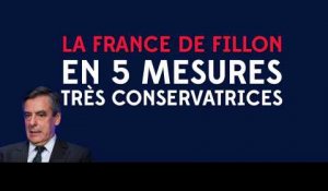 François Fillon : 5 mesures très conservatrices pour la France