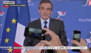 François Fillon : "la victoire me revient"