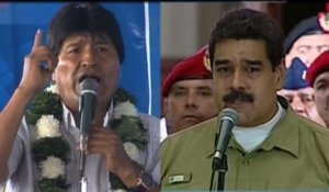 Maduro et Morales rendent hommage à Fidel Castro