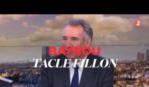 Bayrou : "Le projet de François Fillon est dangereux pour l'alternance"