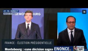 Arnaud Montebourg : François Hollande a pris « une décision sage » en renonçant à l'élection présidentielle 2017
