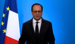 Présidentielle: Hollande annonce qu'il ne se représente pas