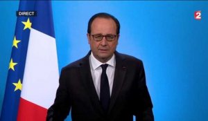 Décla Hollande pas candidat à sa réélection
