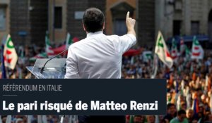 Référendum en Italie : le pari risqué de Matteo Renzi